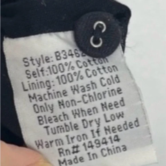 Johnny Was Biya Embroidered Black Boho Tunic - Size S - Floral Silk Blend - NWOT - Picture 14 of 15